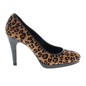 Franco Sarto Napoli Leopard Calf Hair Pump 6